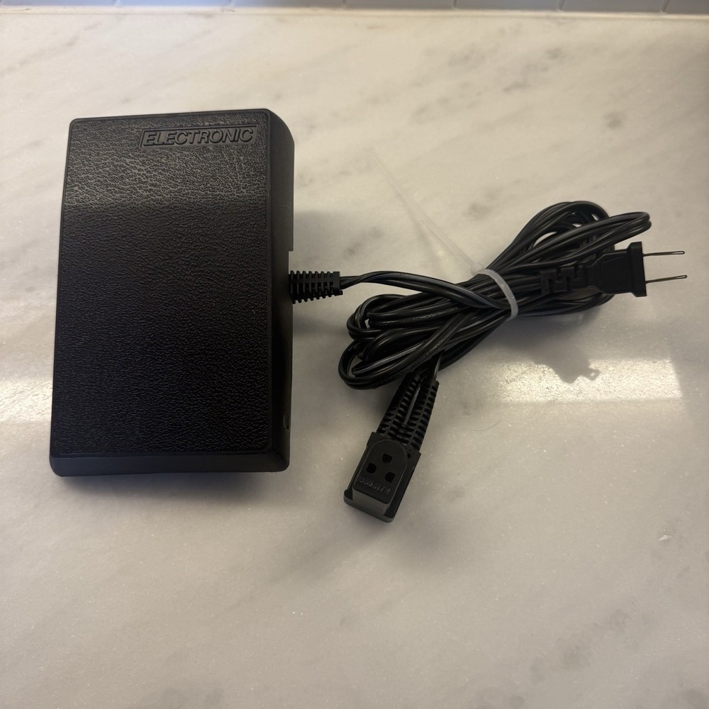 Singer Electronic Sewing Machine Foot Pedal CR 606, Part No. 362095-001